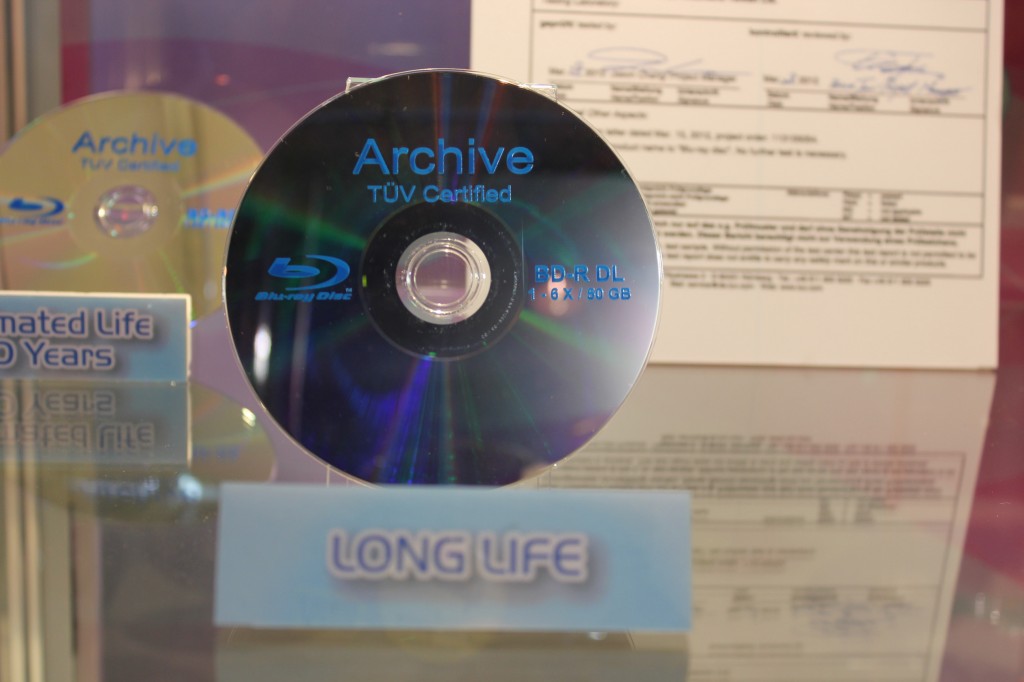 New Archival Bluray BDR from CMC at CES 2013 CDInfo Blog